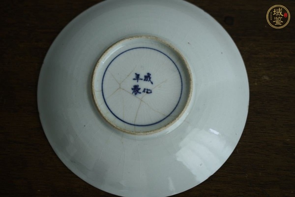 古玩陶瓷日本江戶赤繪佛教人物盤真品鑒賞圖