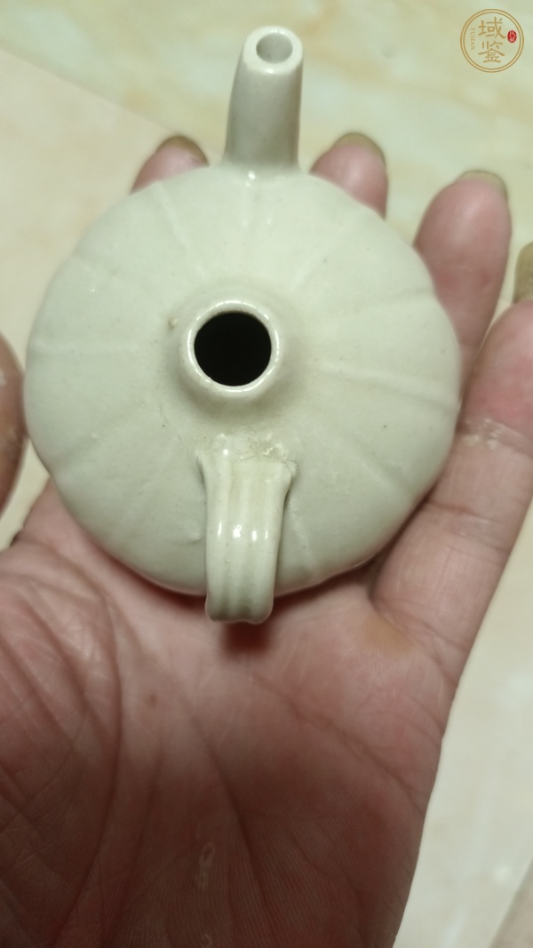 古玩陶瓷青白釉水滴真品鑒賞圖