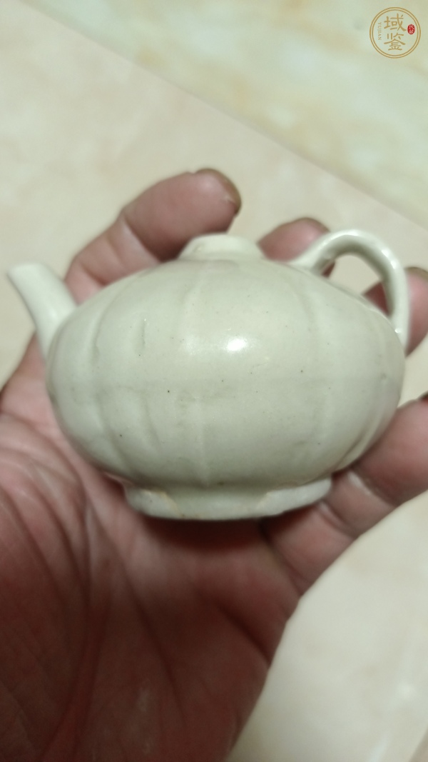 古玩陶瓷青白釉水滴真品鑒賞圖