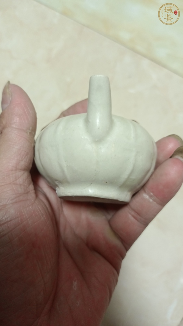 古玩陶瓷青白釉水滴真品鑒賞圖