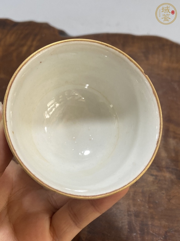 古玩陶瓷日本明治什錦杯真品鑒賞圖