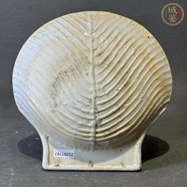 古玩陶瓷青花五彩貝殼盤(pán)真品鑒賞圖