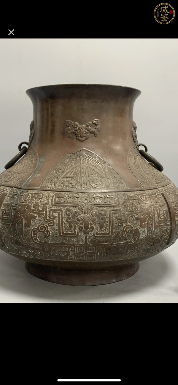 古玩銅器銅尊真品鑒賞圖