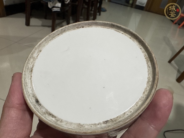 古玩陶瓷嬰戲紋粉彩疊盒真品鑒賞圖
