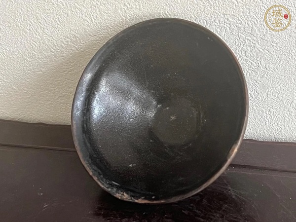 古玩陶瓷宋代時期黑釉盞真品鑒賞圖