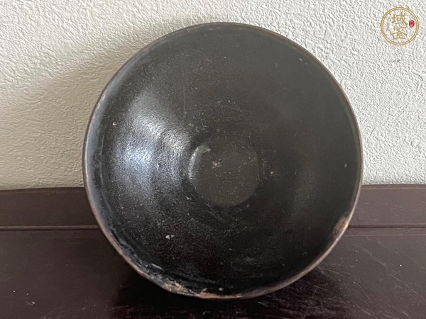 古玩陶瓷宋代時期黑釉盞真品鑒賞圖