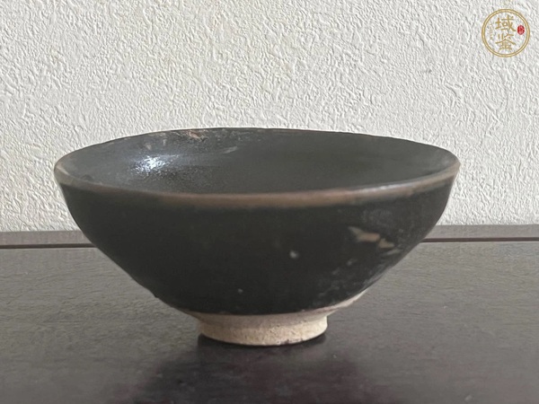 古玩陶瓷宋代時期黑釉盞真品鑒賞圖