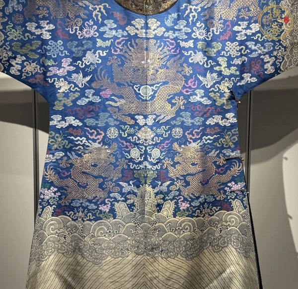 古玩雜項蟒袍真品鑒賞圖