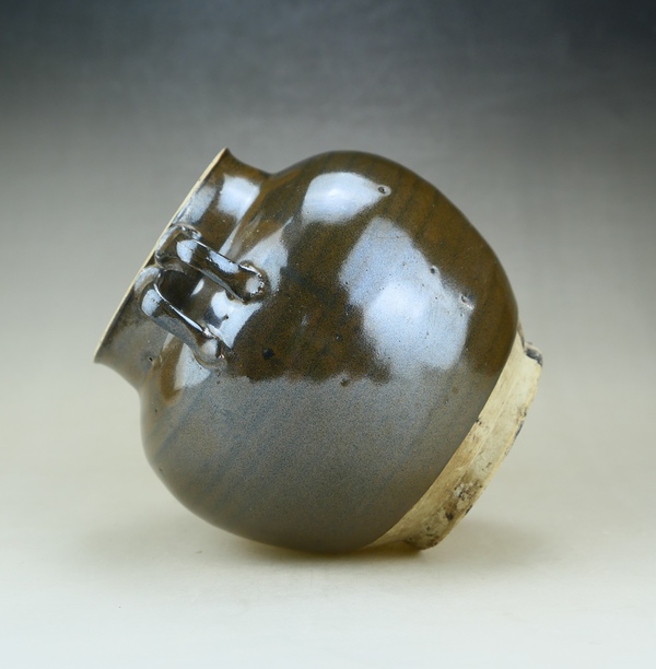 古玩陶瓷精品:明代定窯系茶葉末釉四系罐拍賣，當(dāng)前價(jià)格0元