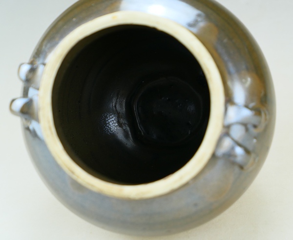 古玩陶瓷精品:明代定窯系茶葉末釉四系罐拍賣，當(dāng)前價(jià)格0元