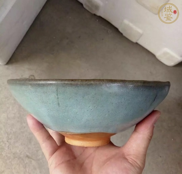 古玩陶瓷元鈞碗真品鑒賞圖