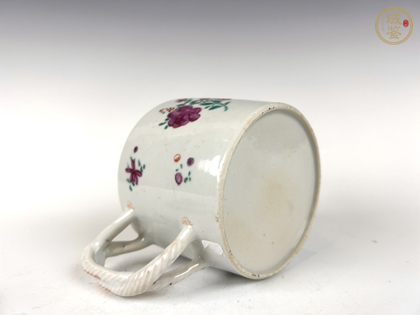 古玩陶瓷清早期·粉彩花卉執(zhí)壺真品鑒賞圖