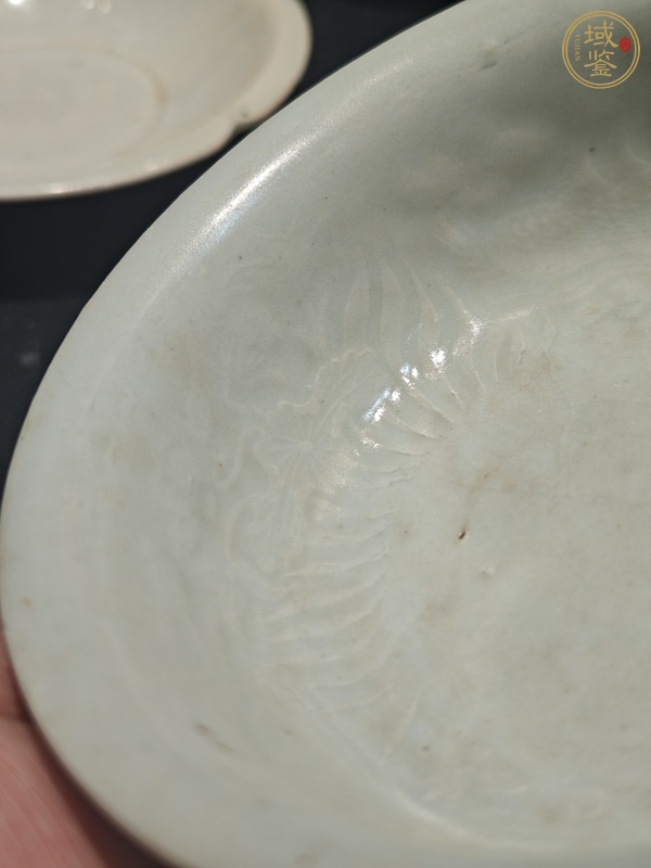 古玩陶瓷樞府釉印花碗真品鑒賞圖