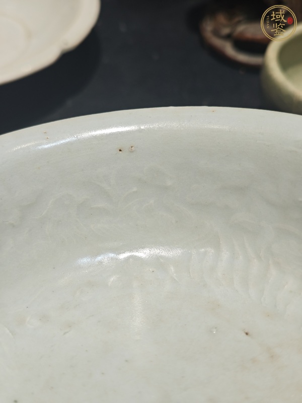 古玩陶瓷樞府釉印花碗真品鑒賞圖