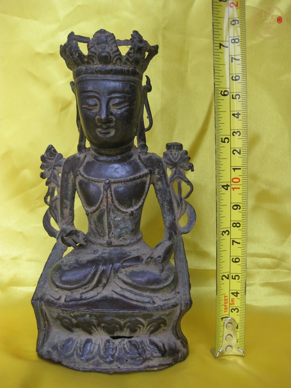 古玩銅造像真品鑒賞圖