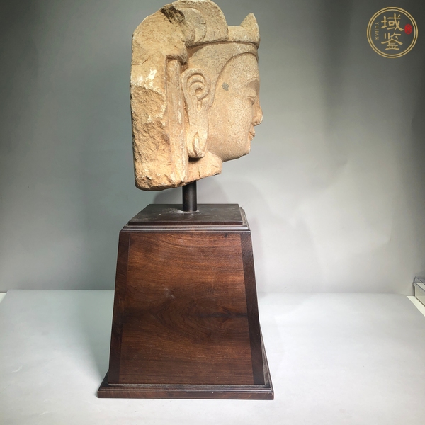 古玩雜項菩薩頭像真品鑒賞圖