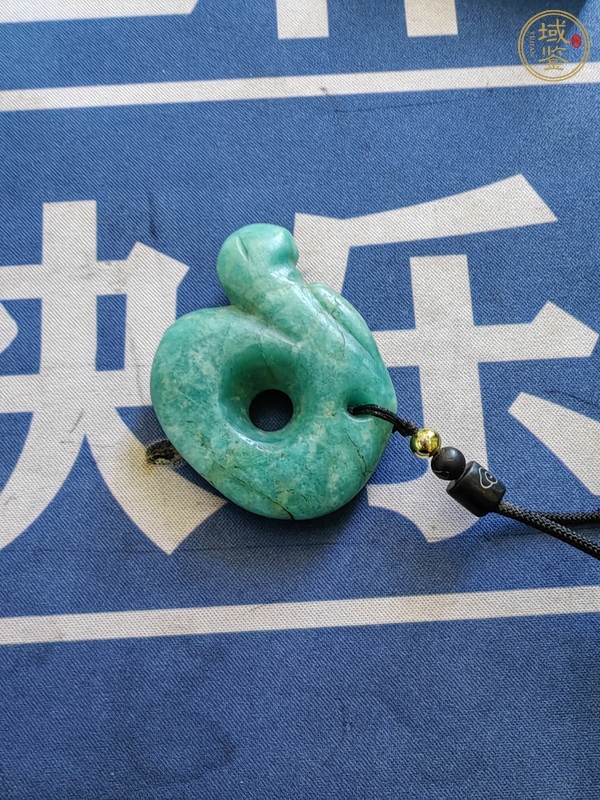 古玩玉器天河石雕“豬龍”真品鑒賞圖