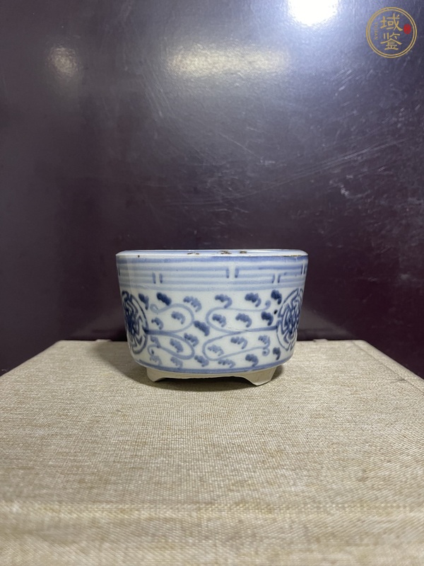 古玩陶瓷青花香爐真品鑒賞圖