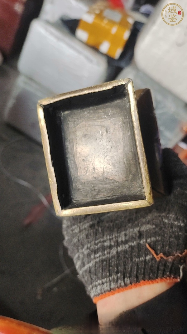 古玩銅器銅瓶真品鑒賞圖