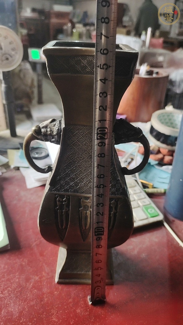 古玩銅瓶真品鑒賞圖