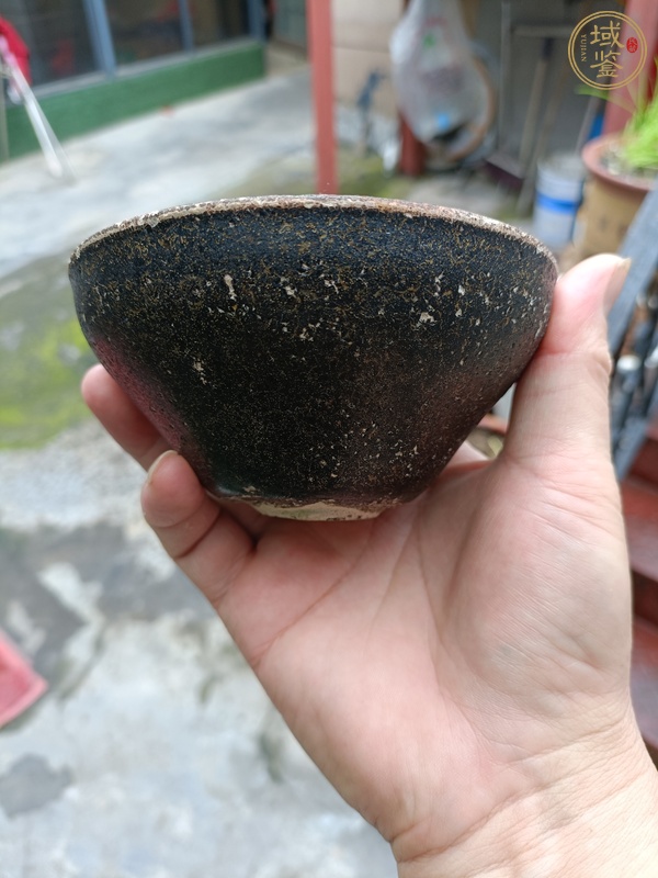 古玩陶瓷宋代吉州窯茶盞真品鑒賞圖