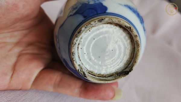 古玩陶瓷青花罐真品鑒賞圖