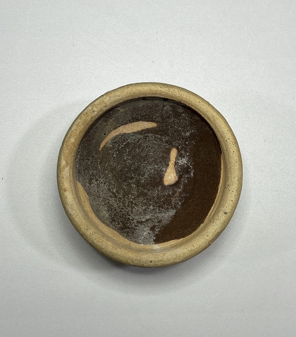 古玩陶瓷金元時期白水堯頭窯醬釉盞拍賣，當(dāng)前價格370元