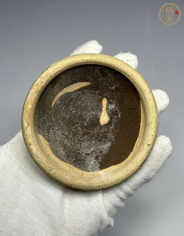 古玩陶瓷金元時期醬釉盞真品鑒賞圖