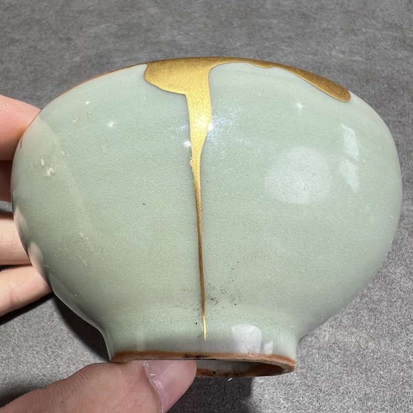 古玩陶瓷南宋龍泉窯泡泡盞拍賣，當(dāng)前價(jià)格18000元