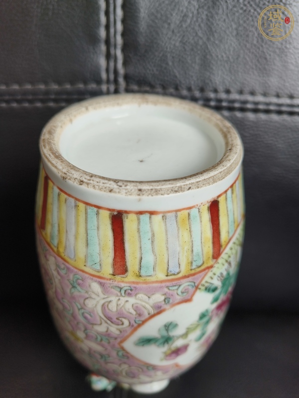 古玩陶瓷粉彩瓶真品鑒賞圖