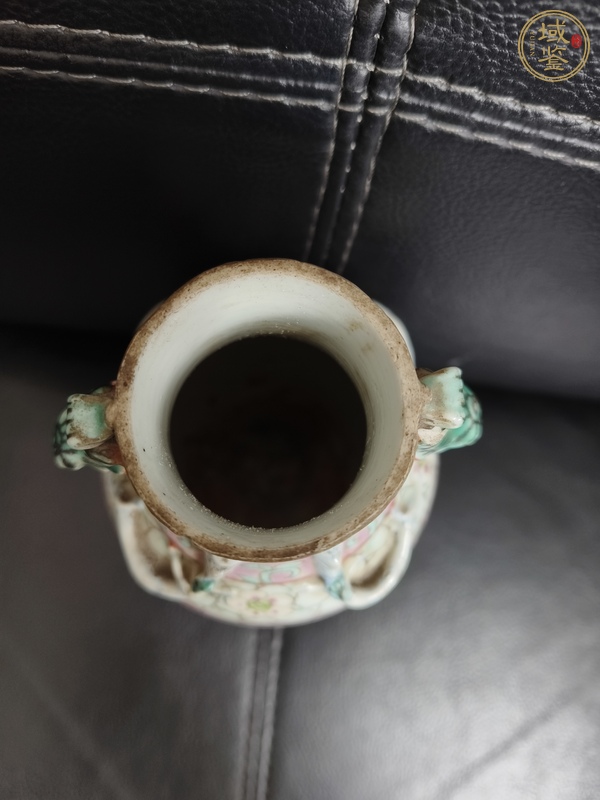 古玩陶瓷粉彩瓶真品鑒賞圖