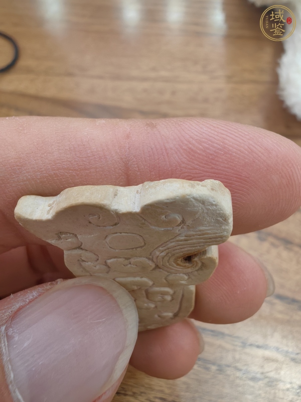 古玩玉器龍紋玉觽真品鑒賞圖