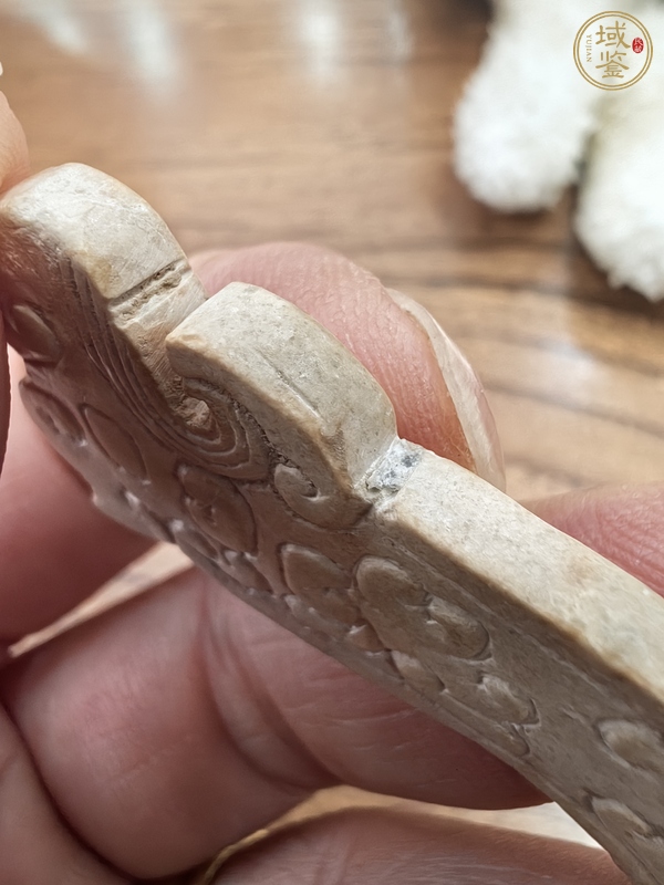 古玩玉器龍紋玉觽真品鑒賞圖
