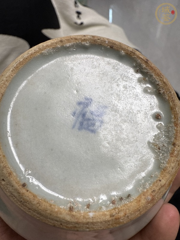 古玩陶瓷白釉罐真品鑒賞圖