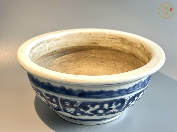 古玩陶瓷青花夔龍紋爐真品鑒賞圖