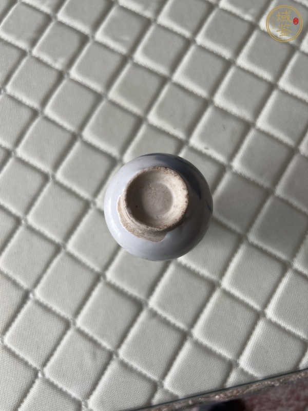 古玩陶瓷花卉紋青花玉壺春瓶真品鑒賞圖