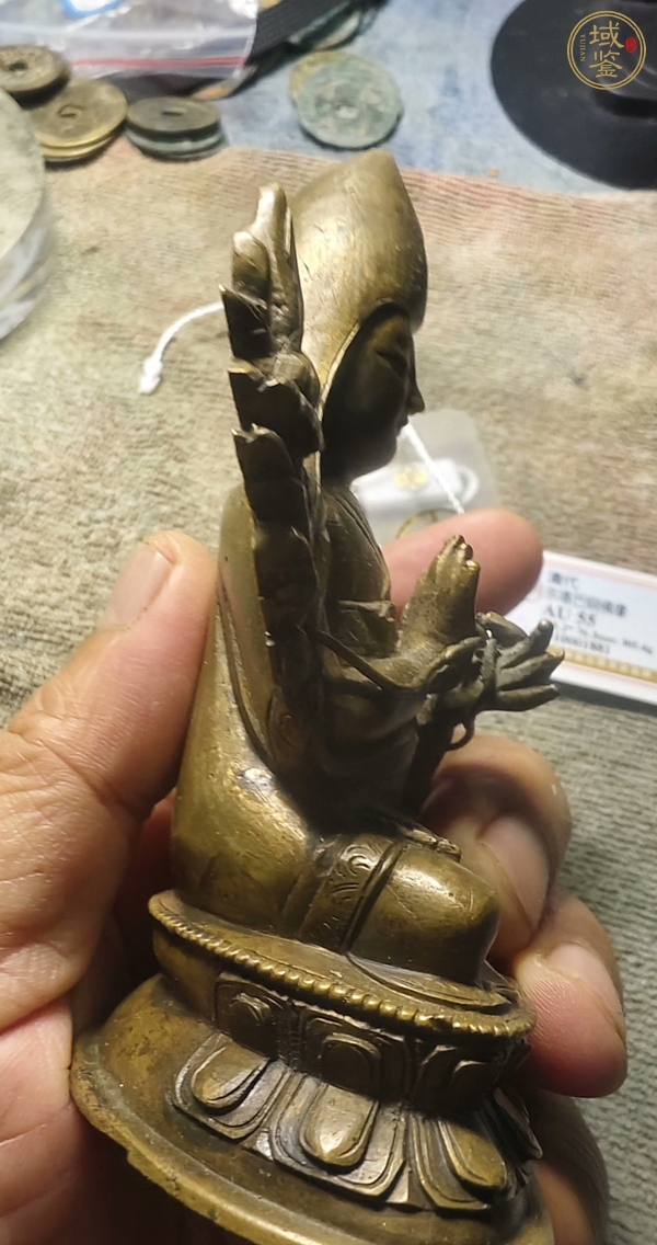古玩銅器宗喀巴真品鑒賞圖