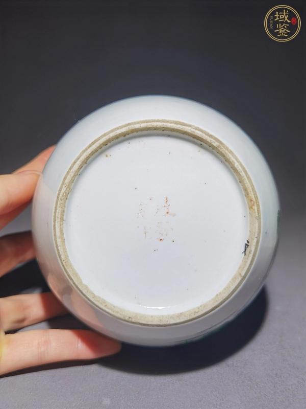 古玩陶瓷仕女紋粉彩罐真品鑒賞圖