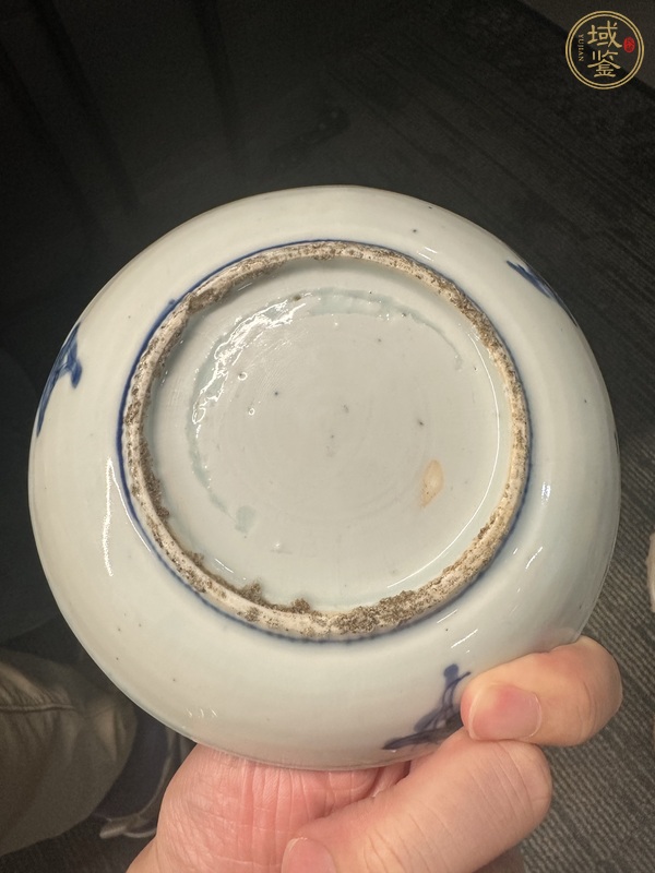 古玩陶瓷青花盤真品鑒賞圖