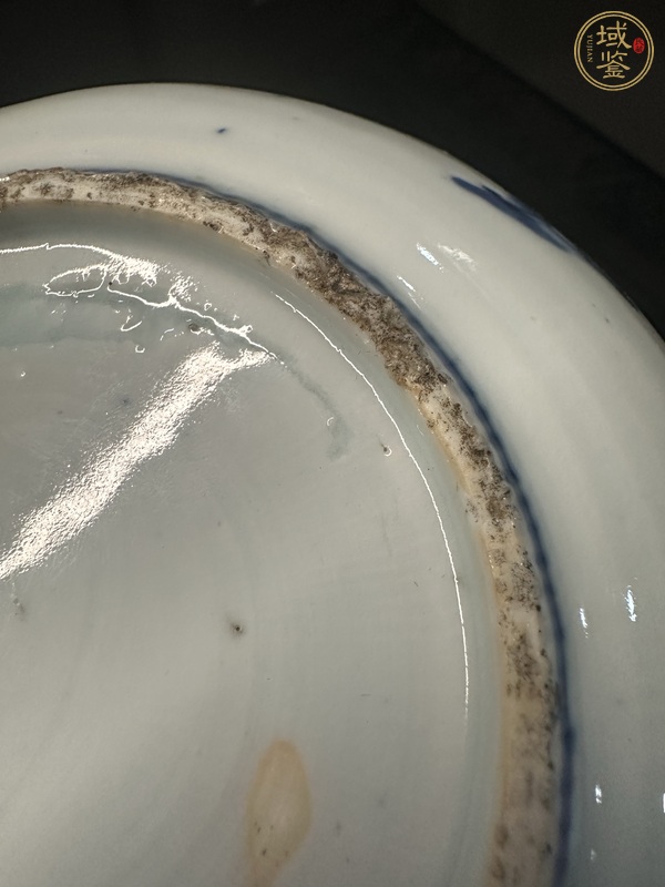 古玩陶瓷青花盤真品鑒賞圖