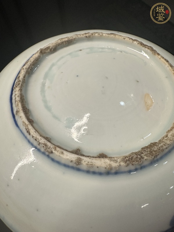 古玩陶瓷青花盤真品鑒賞圖