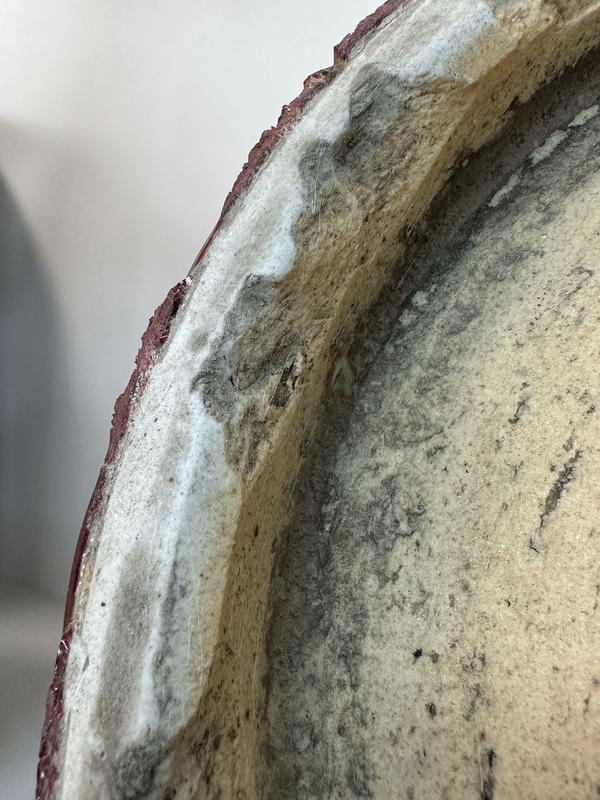 古玩陶瓷清中期鈞紅釉大瓶拍賣，當前價格96000元