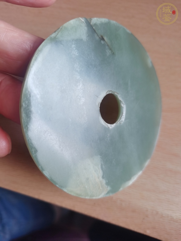 古玩玉器和田玉雕“素紋璧”真品鑒賞圖