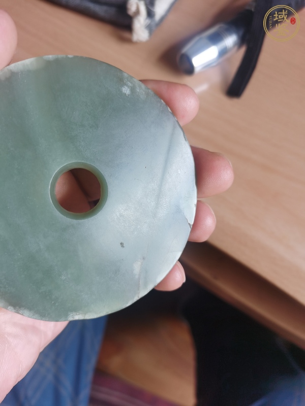 古玩玉器和田玉雕“素紋璧”真品鑒賞圖