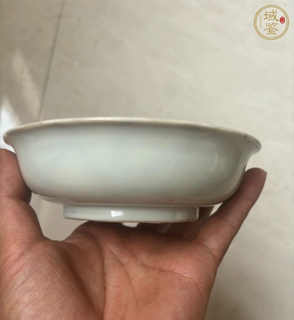 古玩花鳥紋青花盤真品鑒賞圖