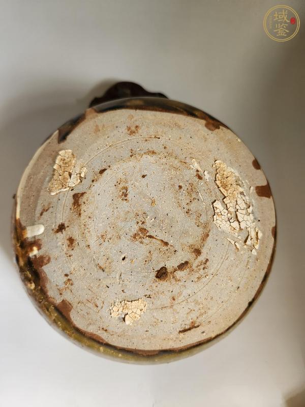 古玩陶瓷壽州窯黃釉缽真品鑒賞圖