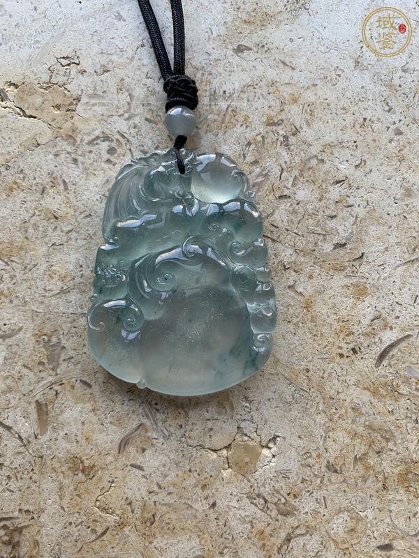 古玩玉器金魚墜真品鑒賞圖