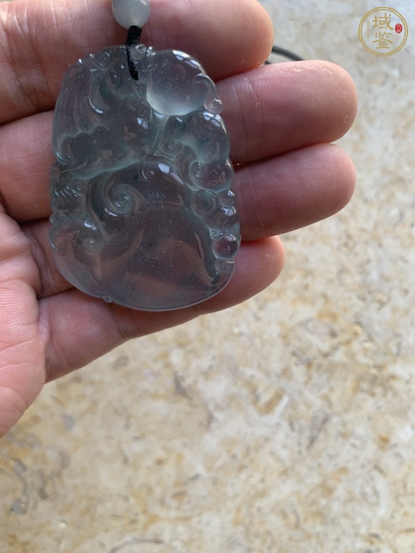 古玩玉器金魚墜真品鑒賞圖