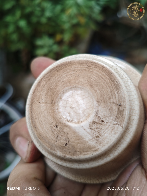 古玩陶瓷漳州窯哥釉杯真品鑒賞圖