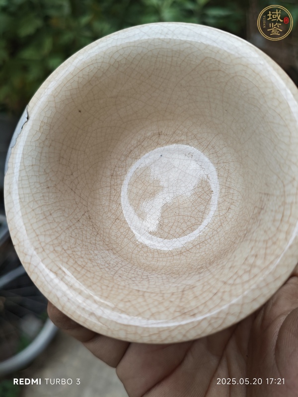 古玩陶瓷漳州窯哥釉杯真品鑒賞圖